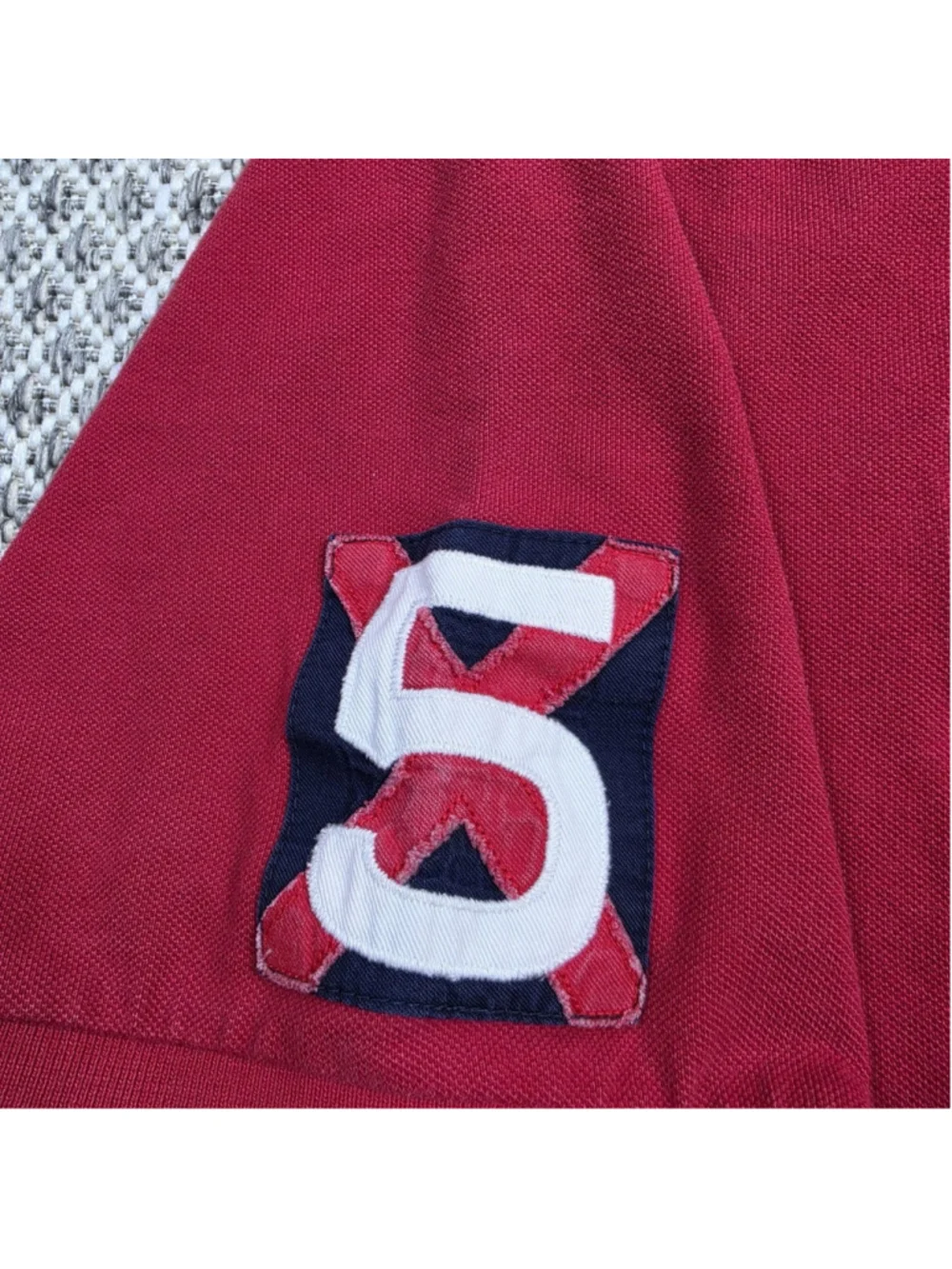 Polo Ralph Lauren Polo Shirt Mens 3XLT Red Big Pony Regatta Nautical Sailing